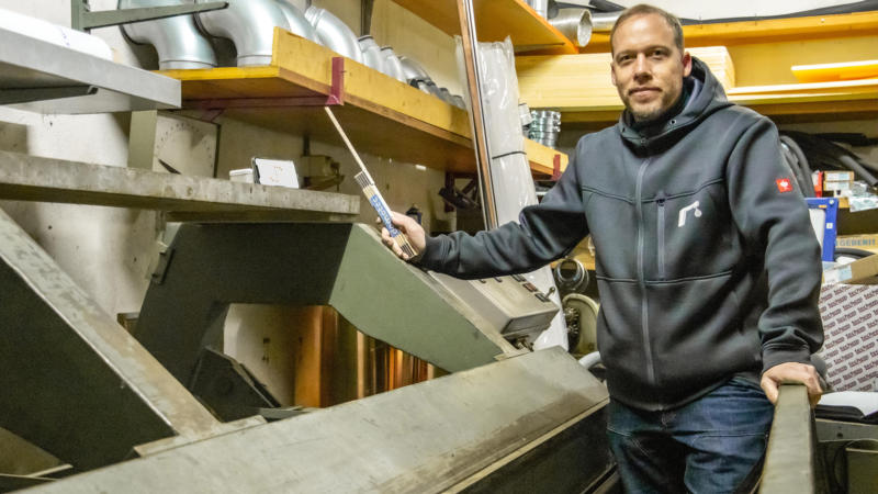 Roman Röthlisberger Haustechnik und Biegemaschine Typ 69-M-6/1